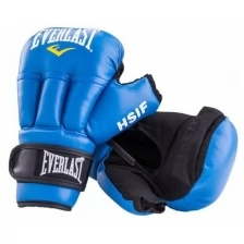 Перчатки для рукопашного боя Everlast HSIF PU 10oz синие